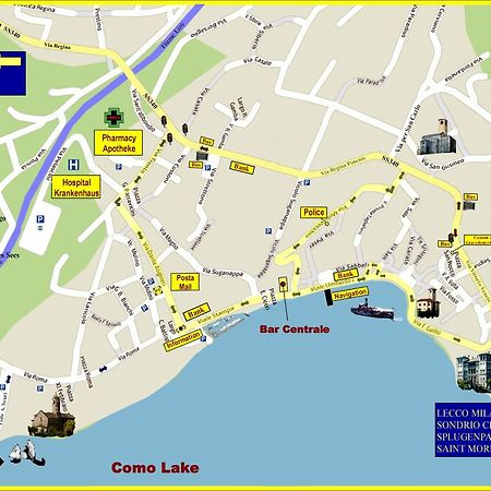 Nuovo Bar Centrale Gravedona Εξωτερικό φωτογραφία